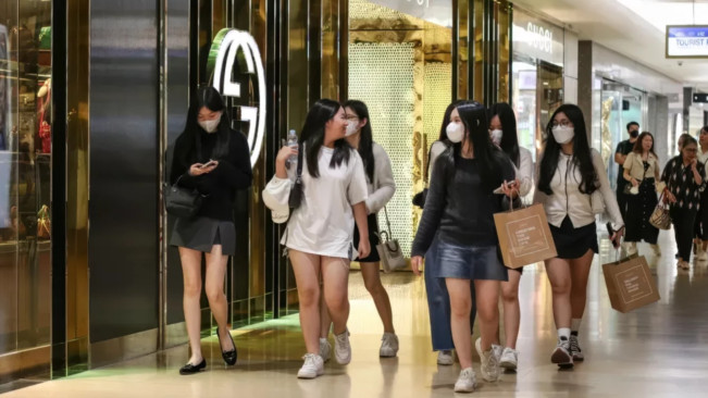 Ilustrasi pengunjung Rojali dan Rohana. [Instagram]